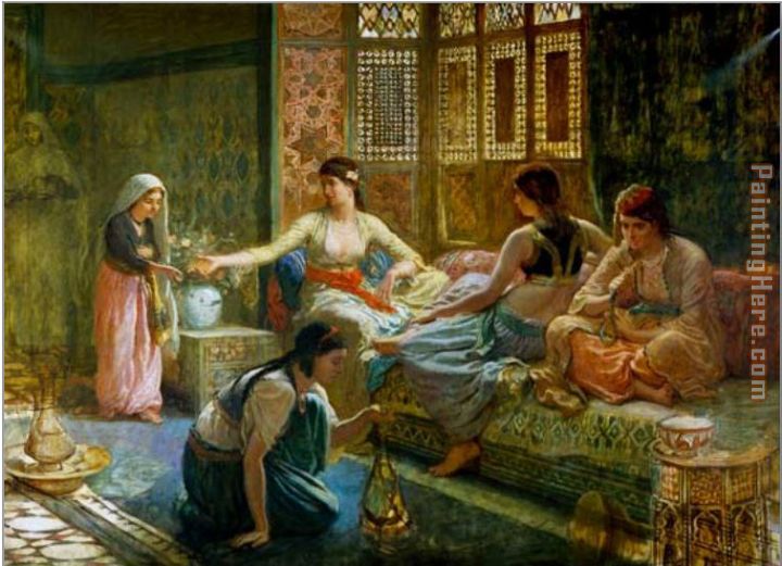 Haremi i Sulltanit painting - Unknown Artist Haremi i Sulltanit art painting